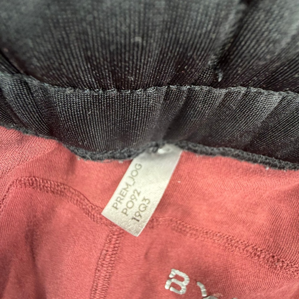 BYLT Premium Jogger Mens Medium Maroon Black Everyday Athletic Pants PREM JOG - Picture 4 of 11